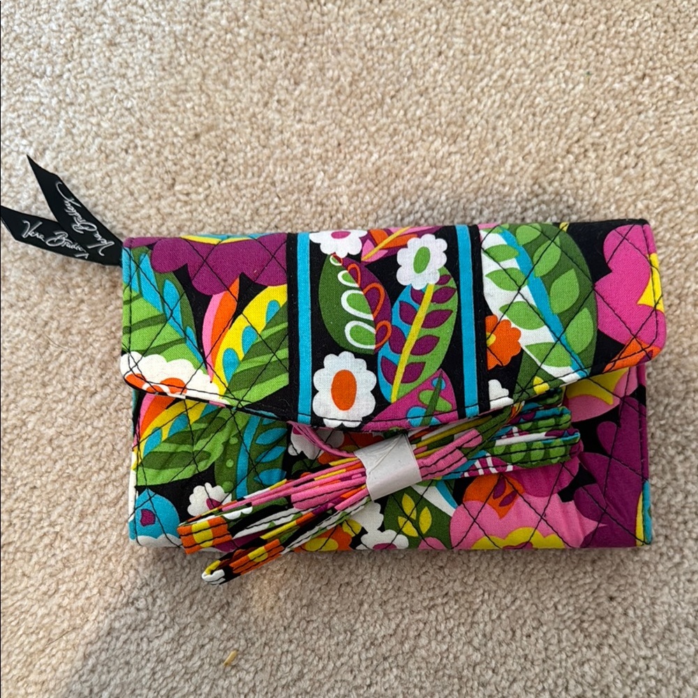 Vera Bradley Multicolor Floral Clutch
